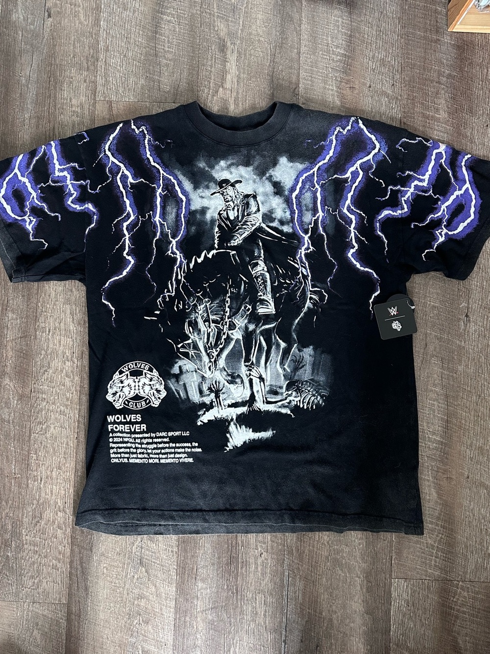 Darc Sport x WWE "The Last Ride" Premium Oversized Tee Size M fits oversized